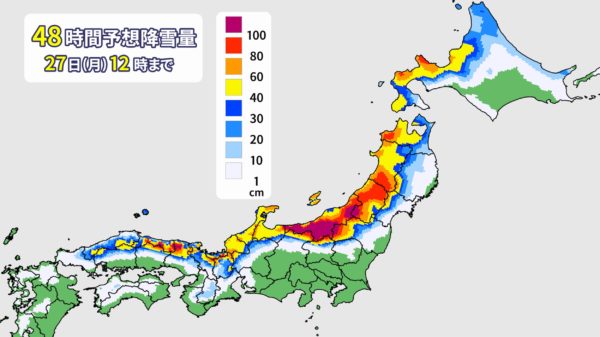 クリスマス天気予報